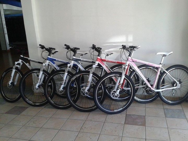bicis en la playa